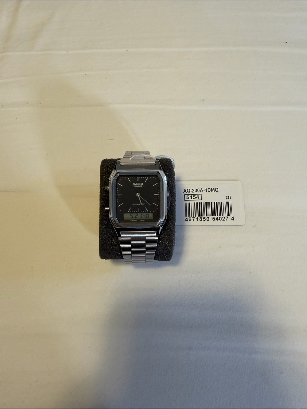 Casio Vintage AQ230 watch (black)